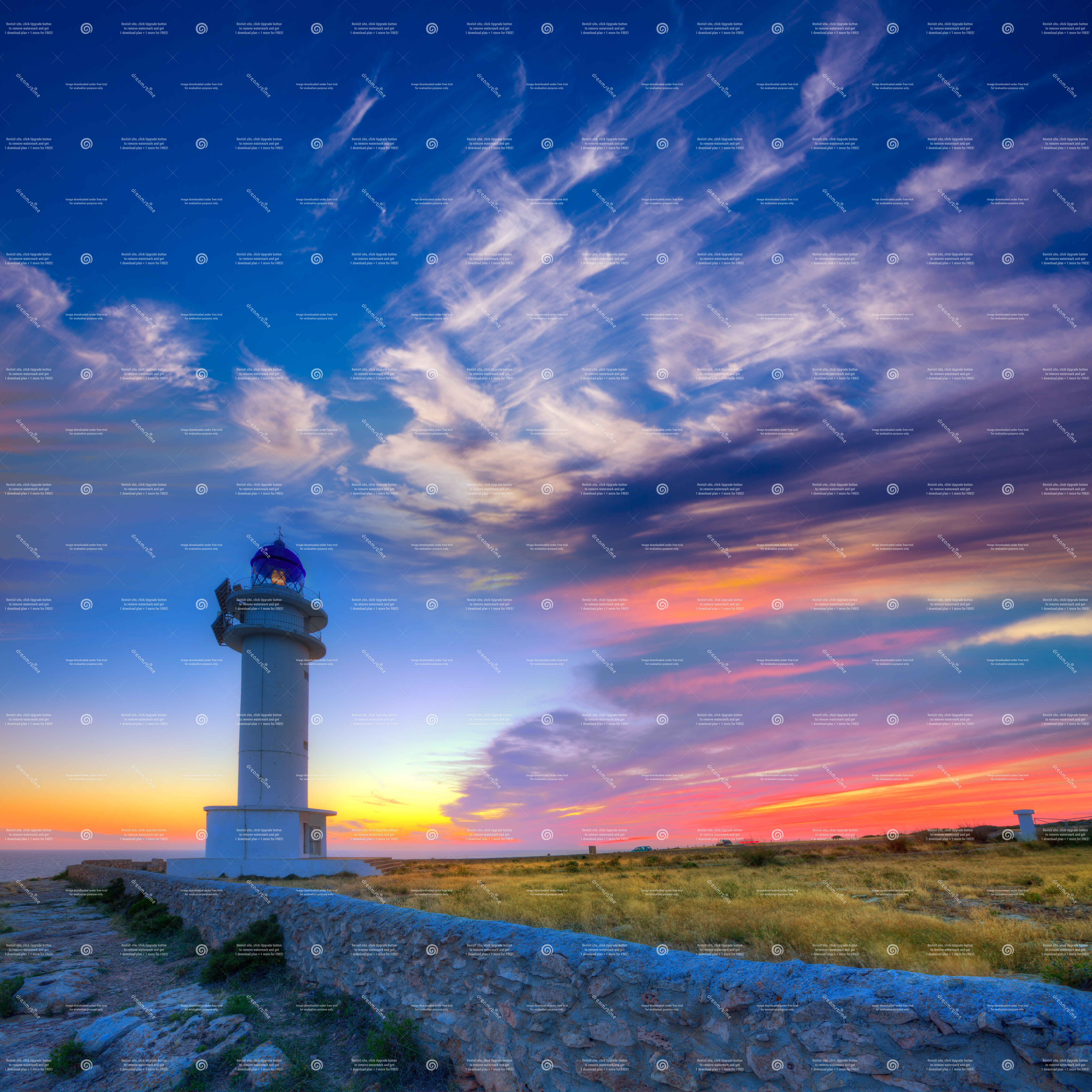 Formentera lighthouse view